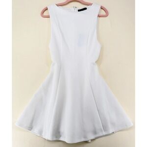 NEW All the Ways Dress Sleeveless Fit and Flare Mini Small White NWT